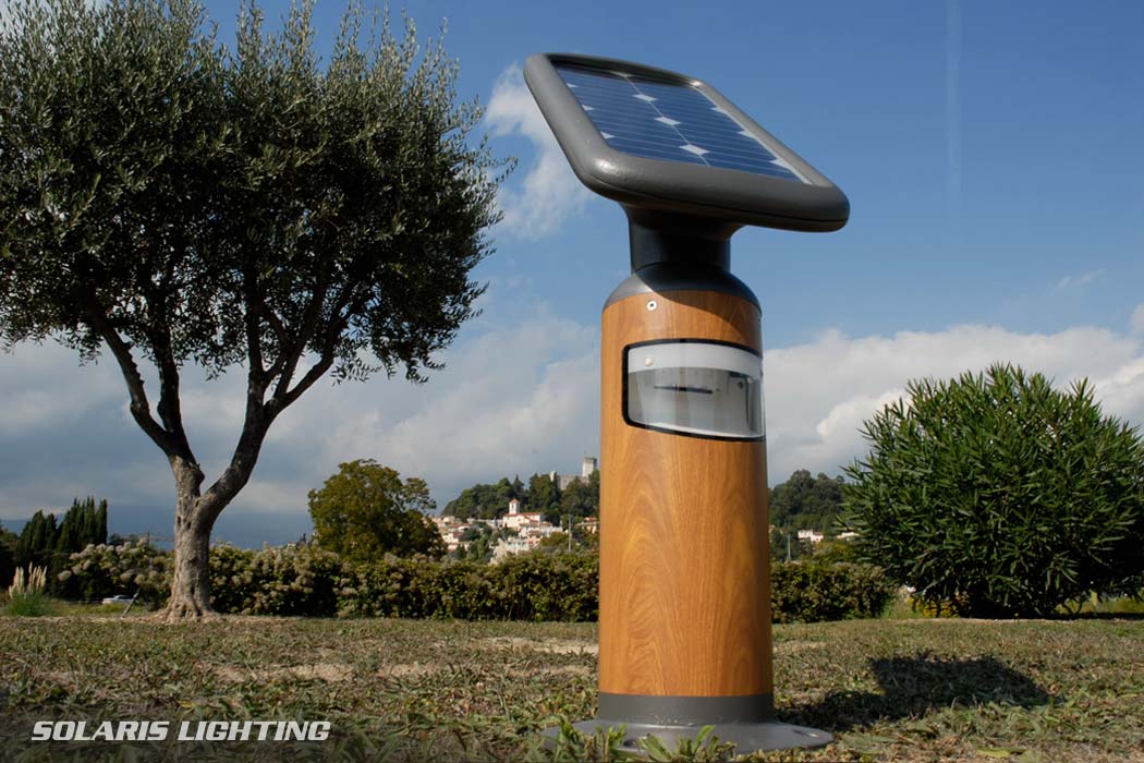 Éclairage solaire pour un parking et un chemin piéton à Cavignac